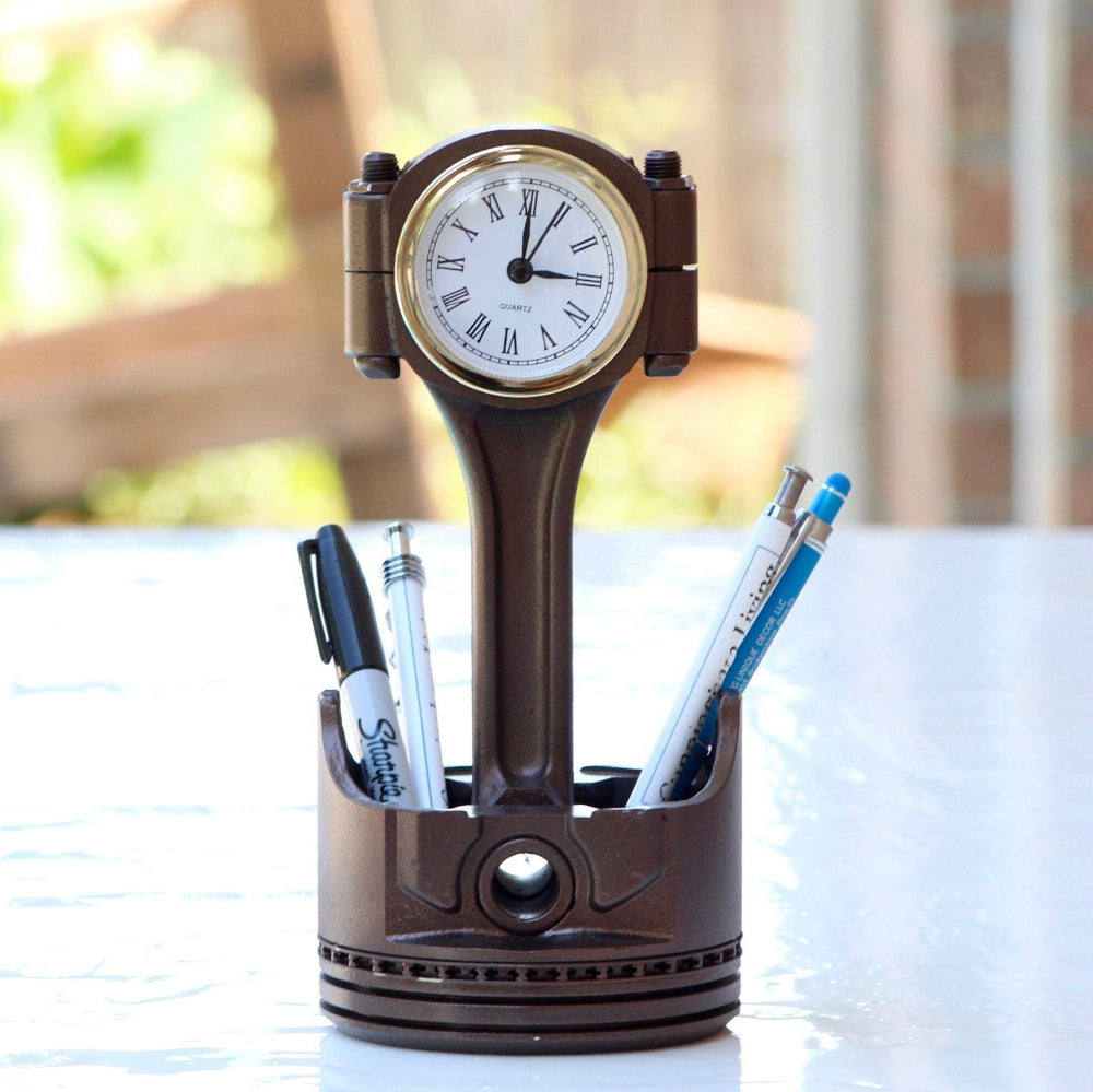 Large Piston Clock