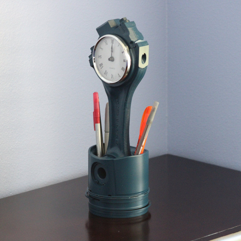 Large Piston Clock