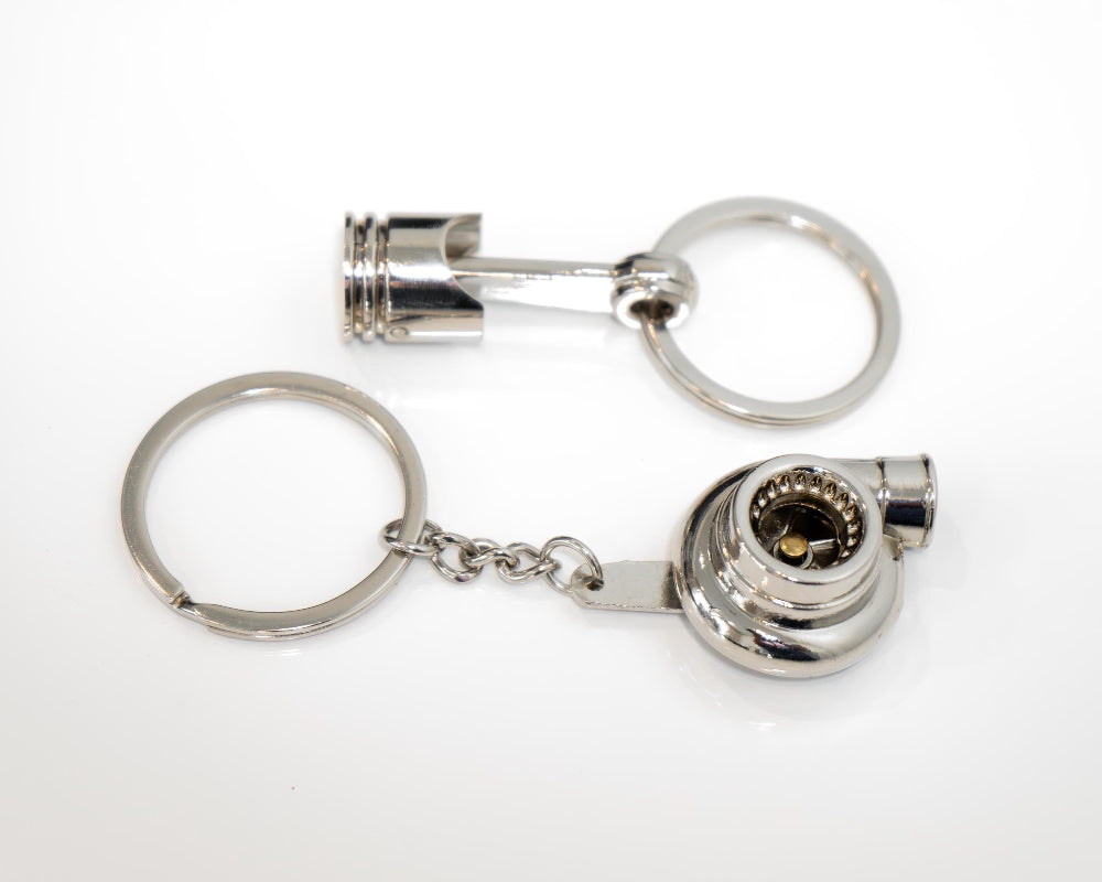 Turbo and Piston keychain Set (2)