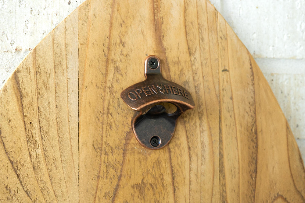 Surfboard Wall Bottle Opener