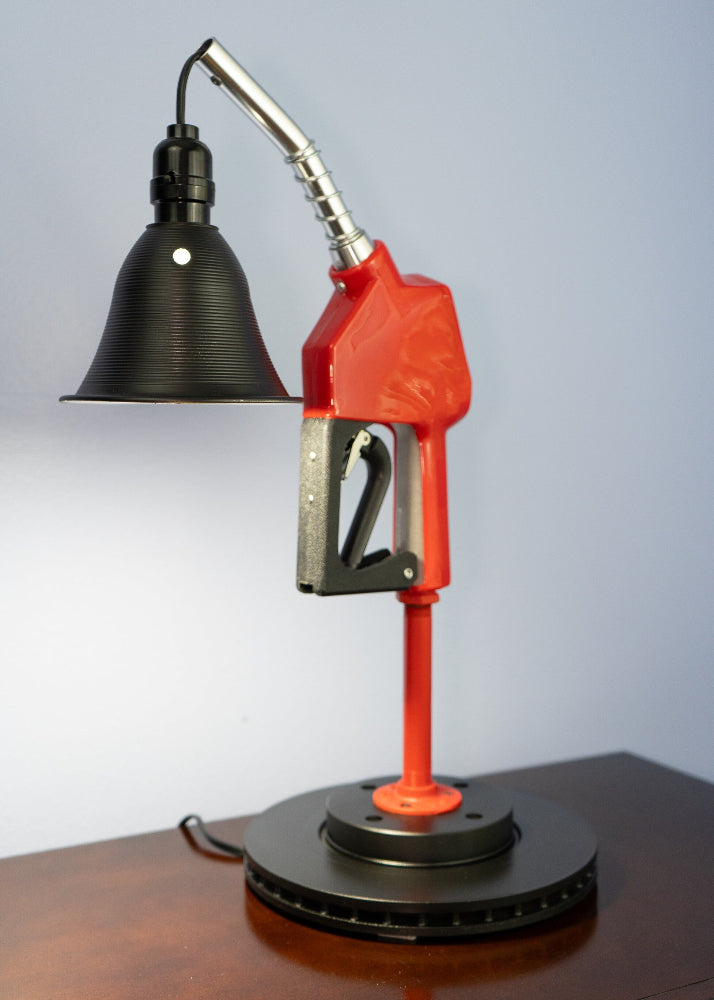 Gas Pump Lamp - Auto Home Decor | Car parts Office | Auto Desk Lamp