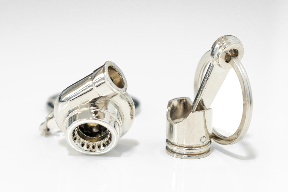 Turbo and Piston keychain Set (2)
