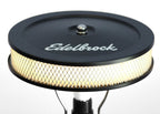 Edelbrock air filter on a white background