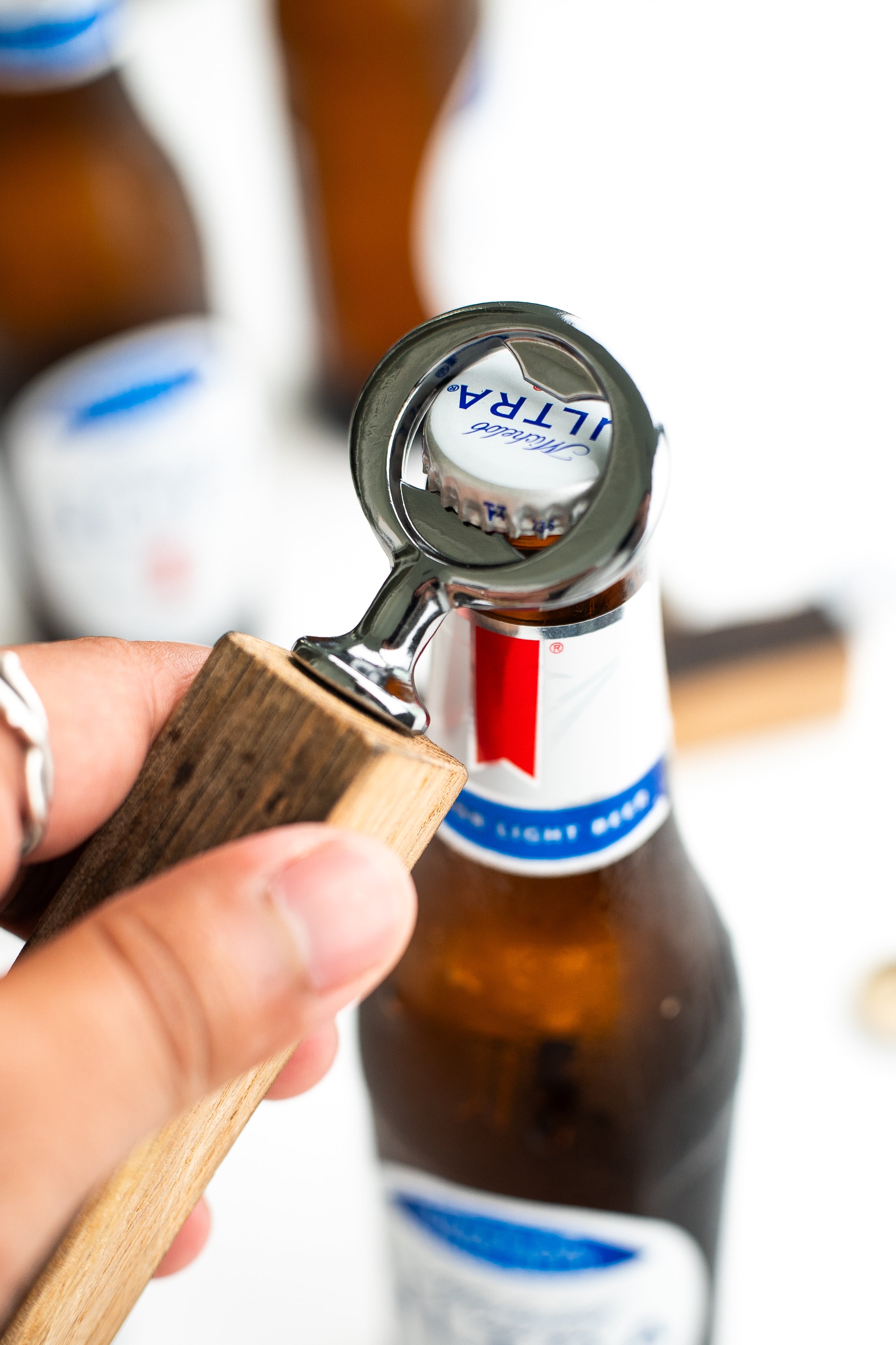 Wine Barrel Bottle Opener