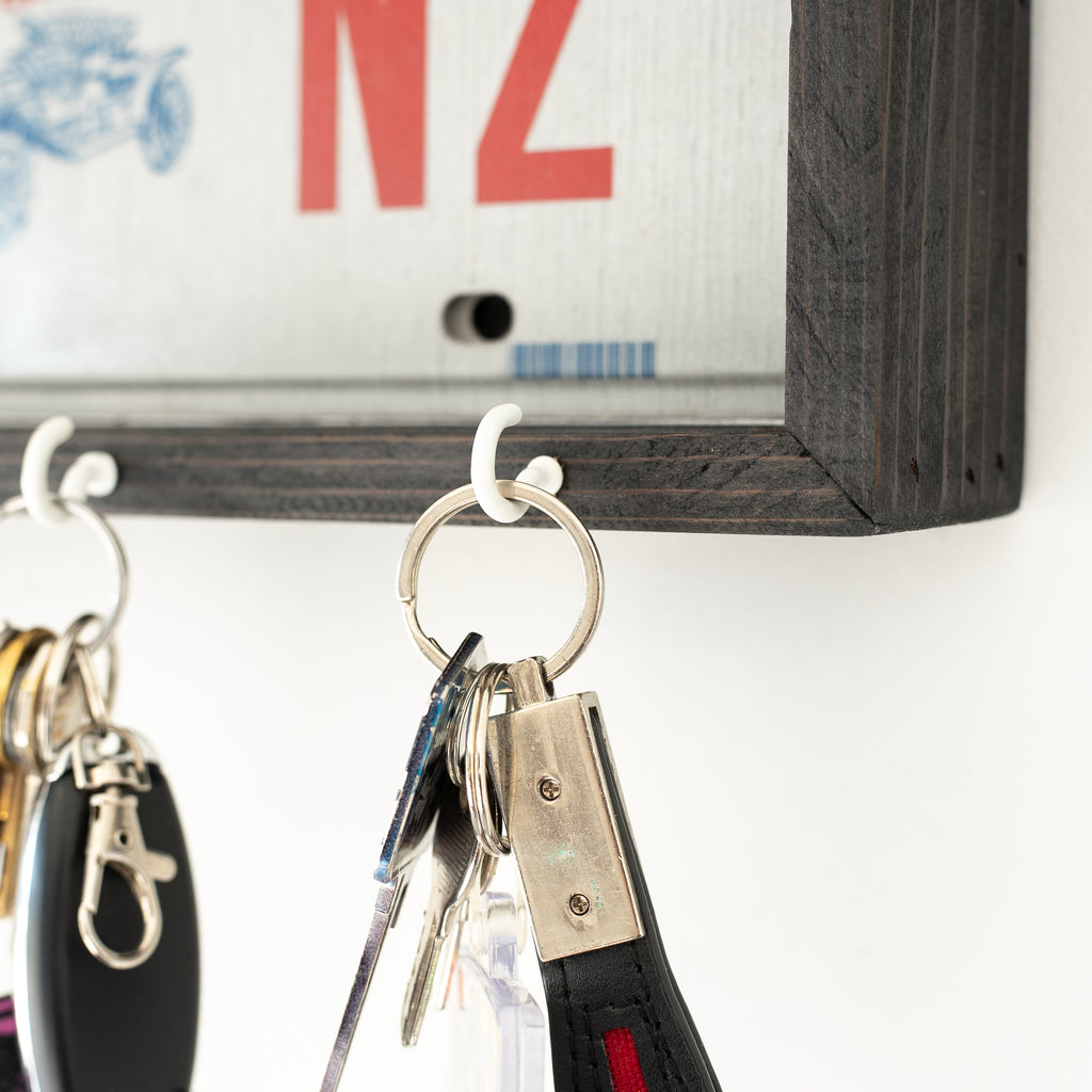 License Plate Key Holder