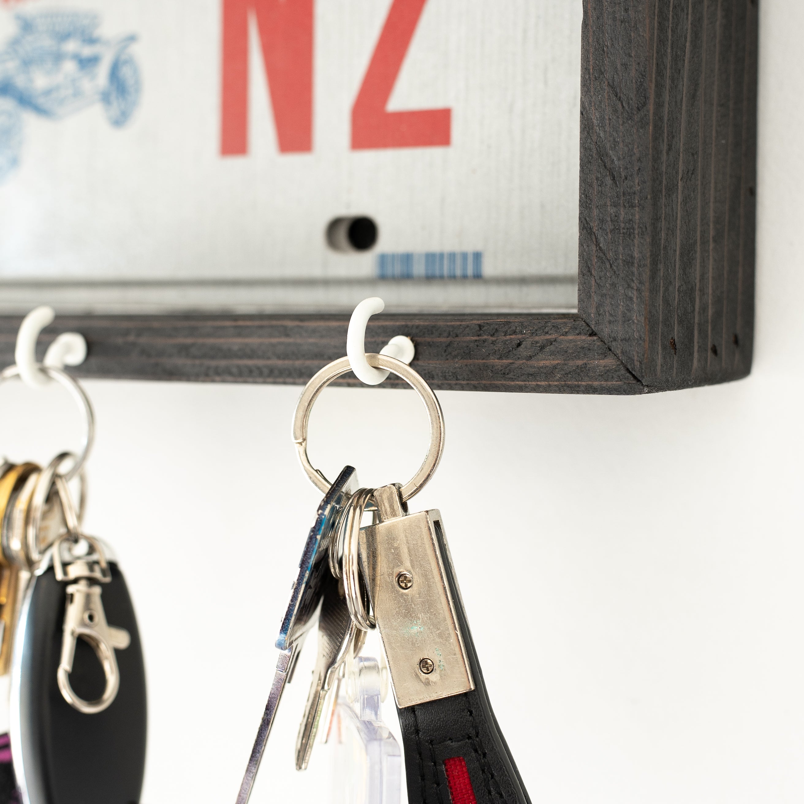 License Plate Key Holder