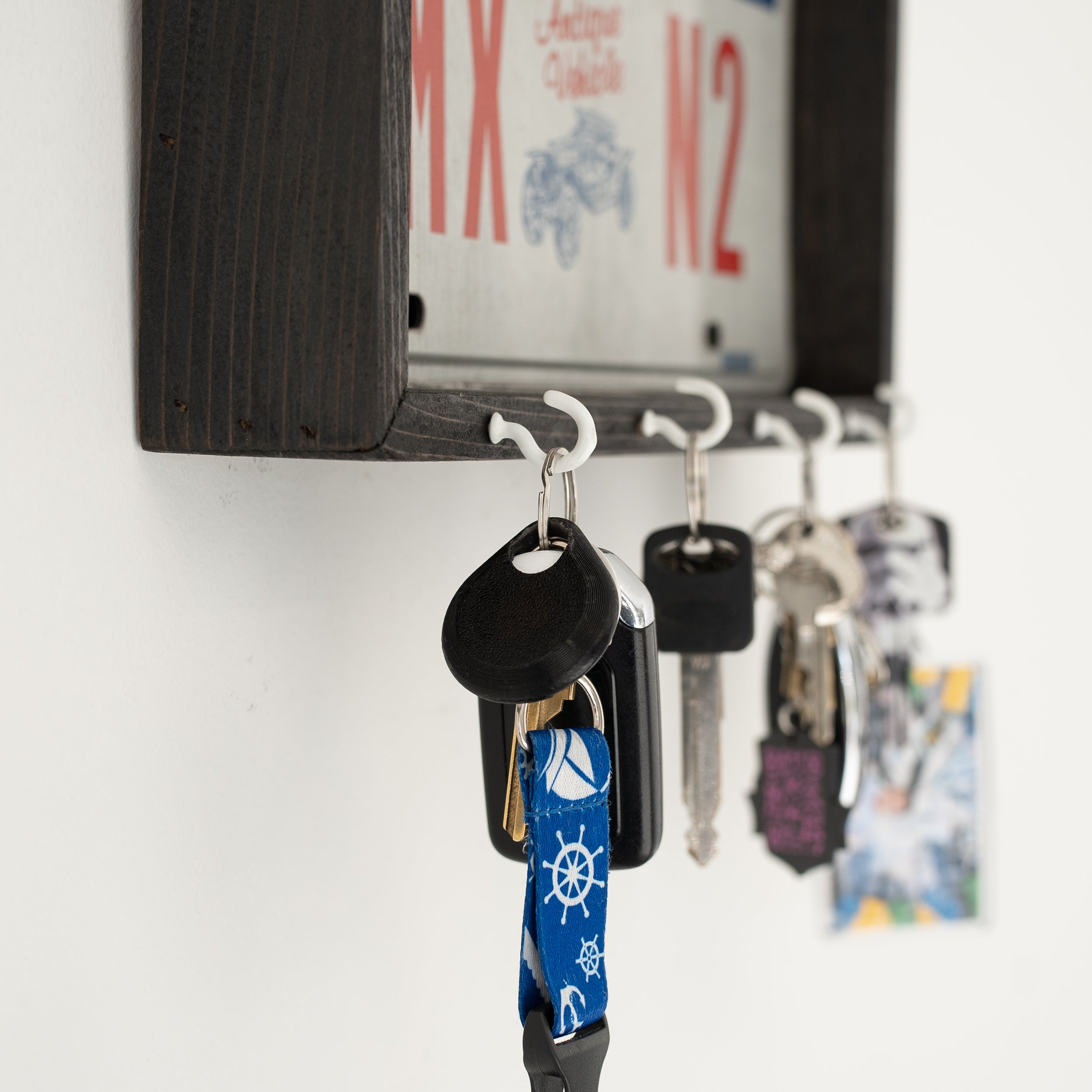 License Plate Key Holder