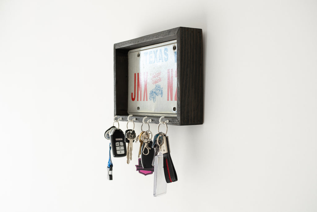 License Plate Key Holder