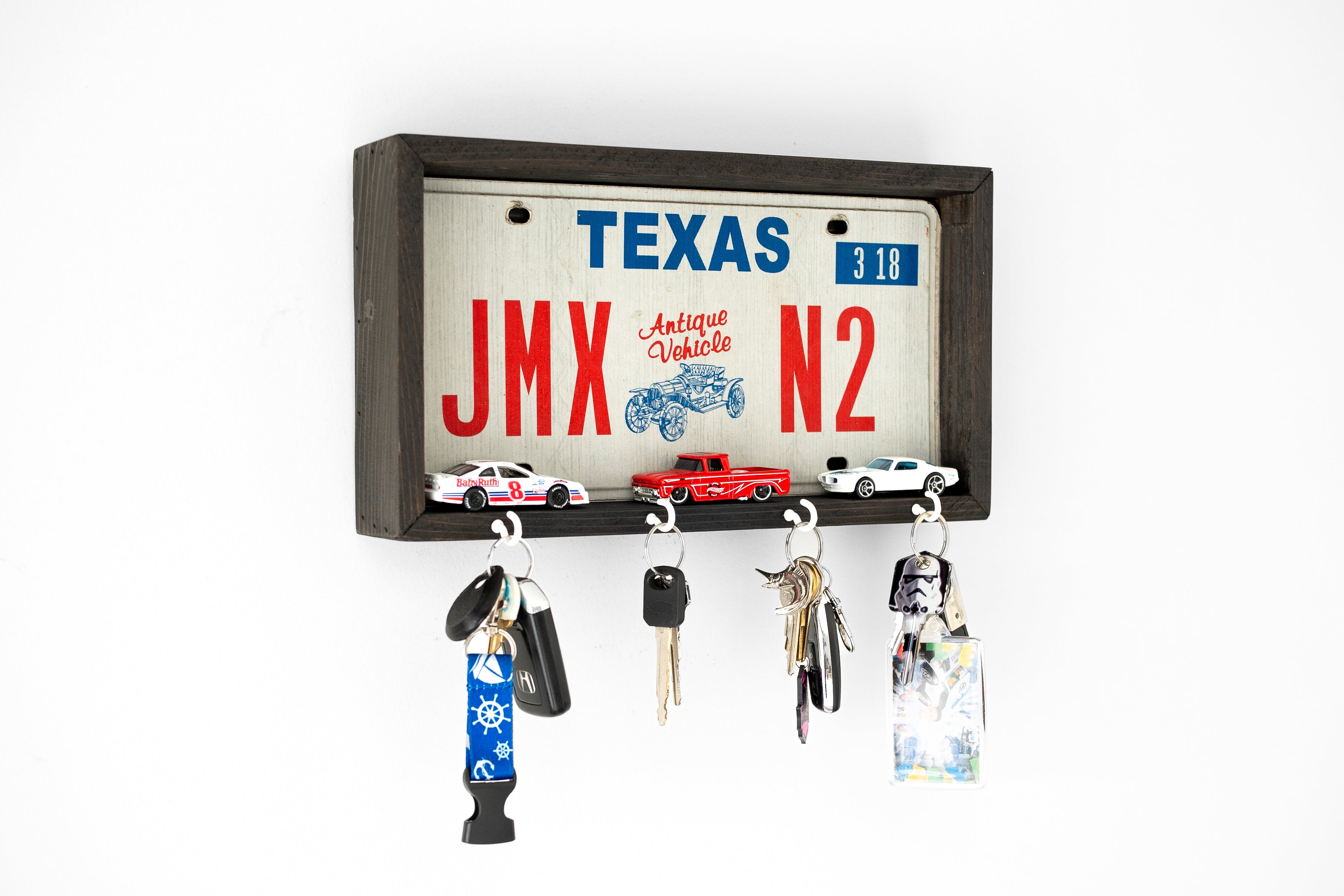 License Plate Key Holder