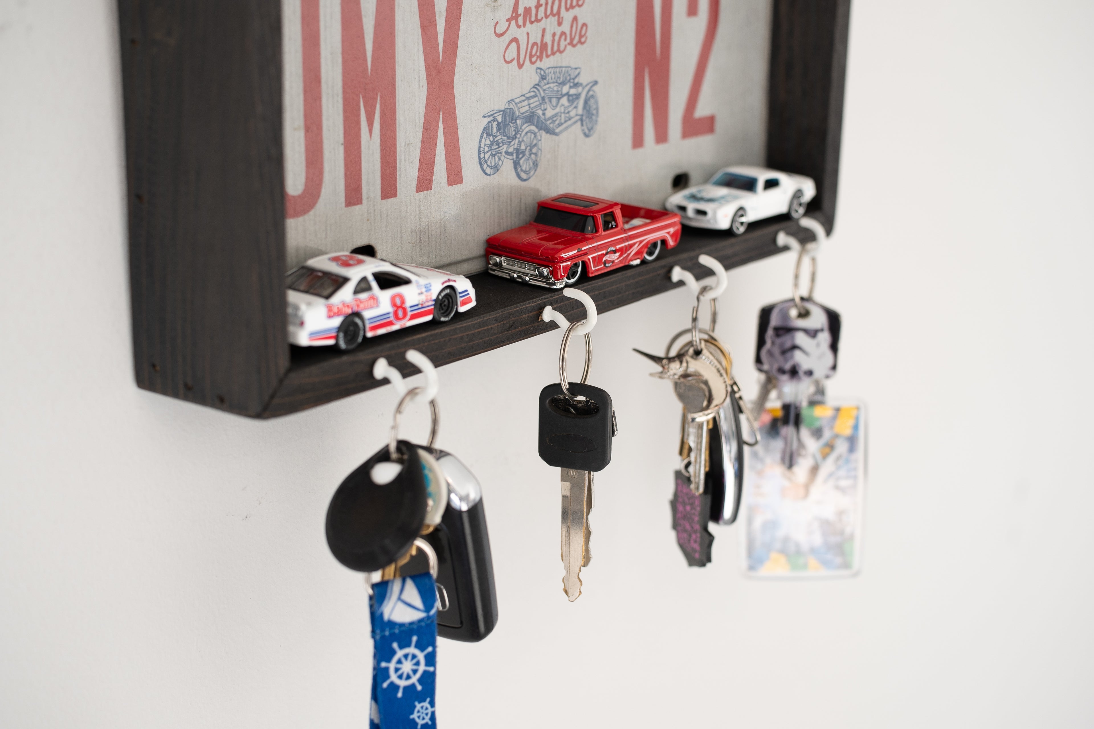License Plate Key Holder
