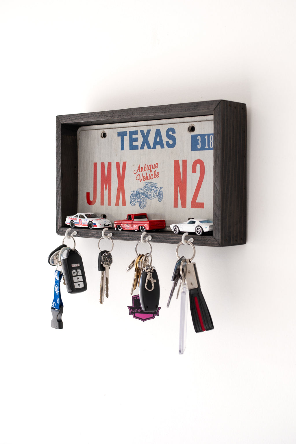 License Plate Key Holder