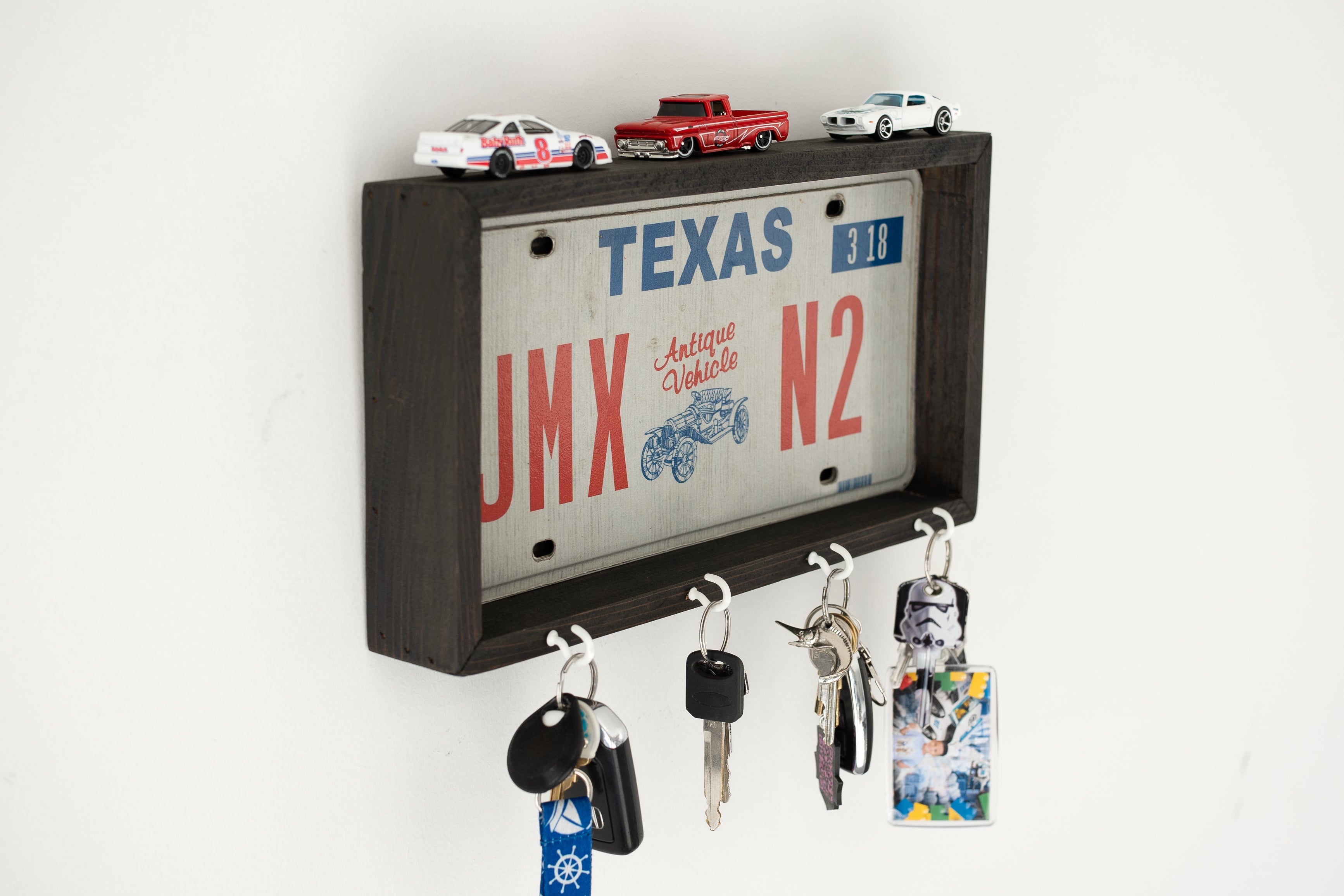 License Plate Key Holder