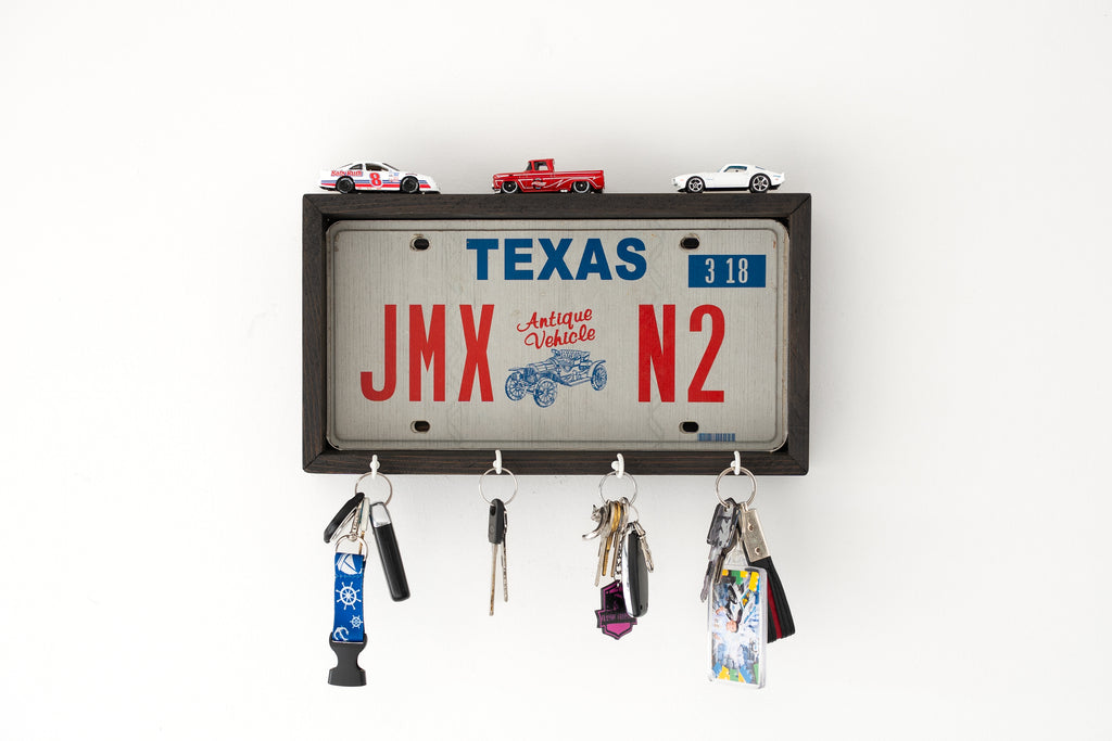 License Plate Key Holder