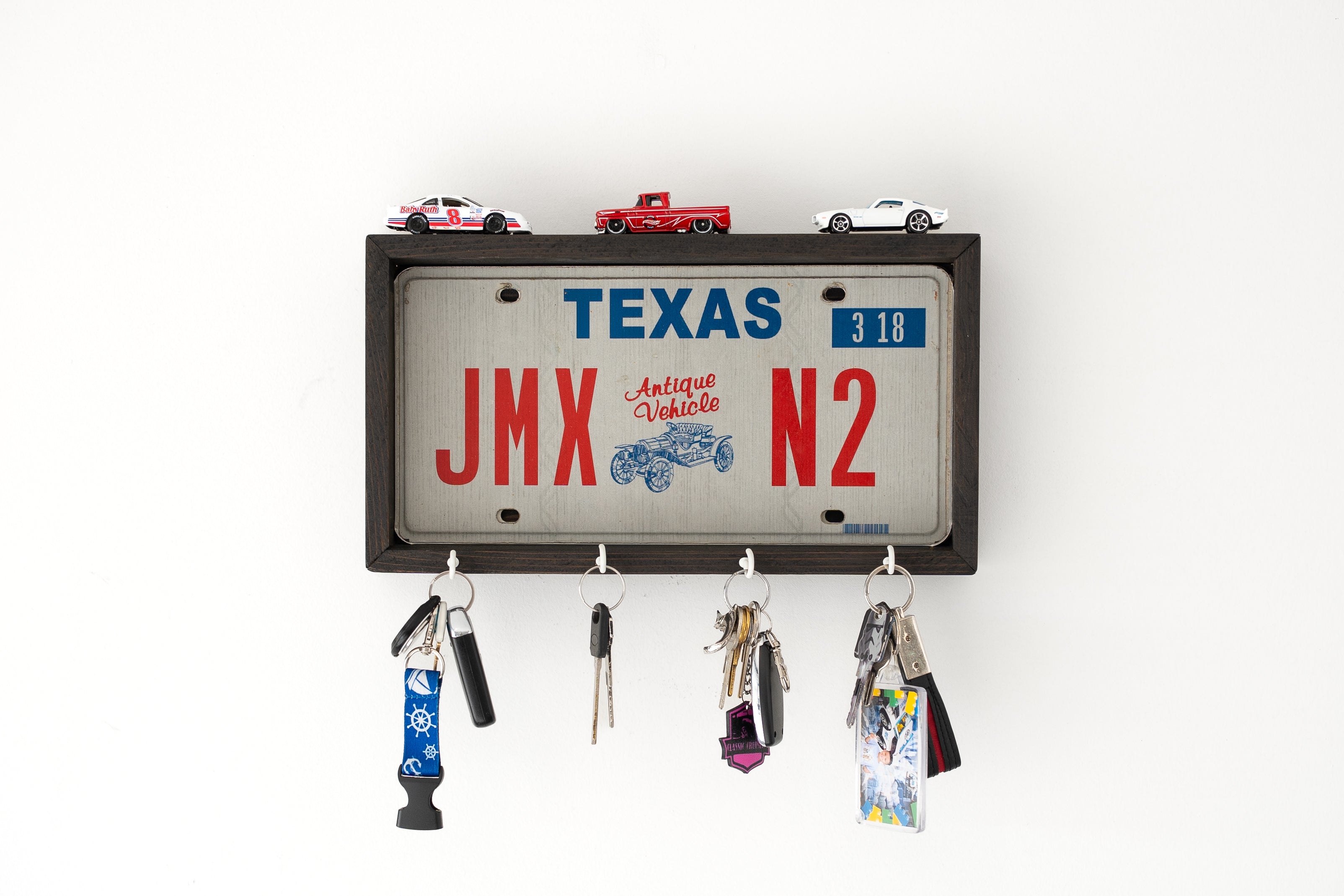 License Plate Key Holder