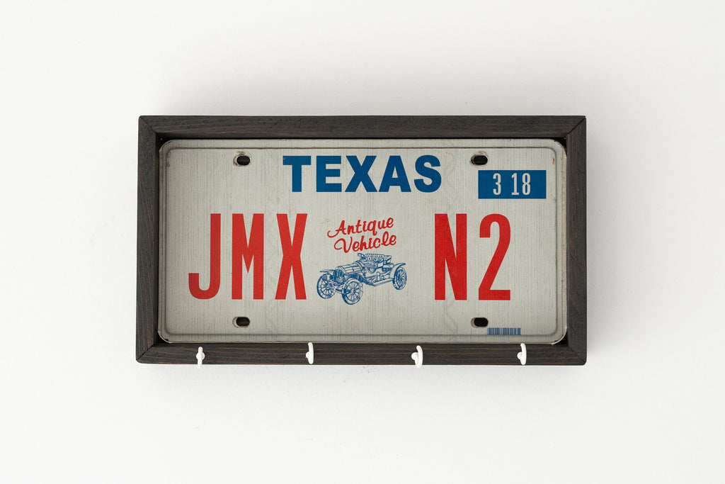 License Plate Key Holder