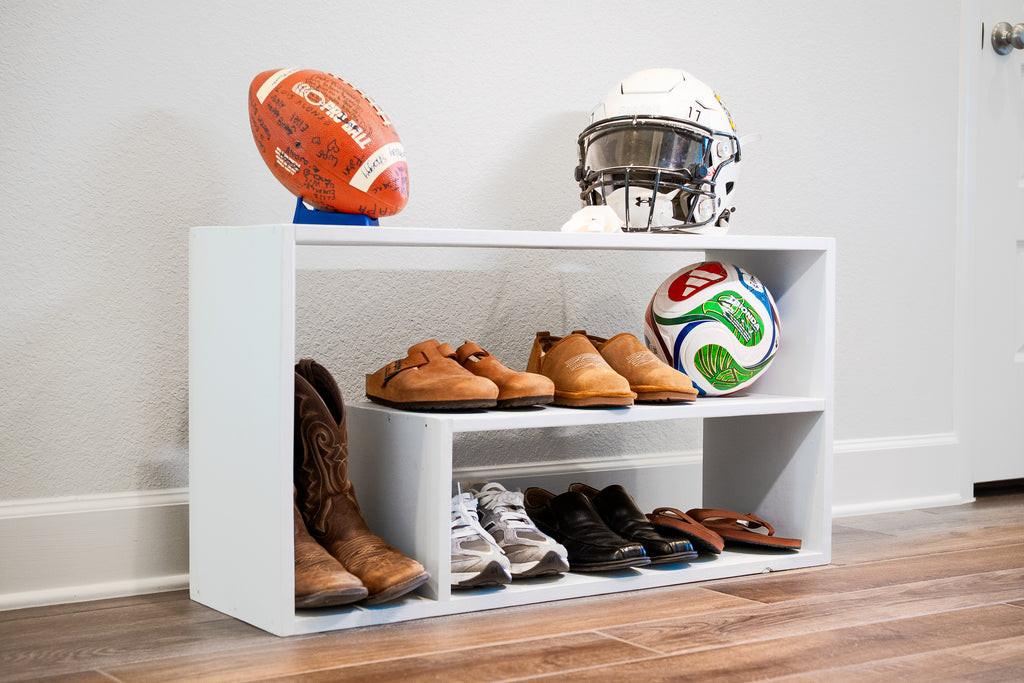White Storage Shelf