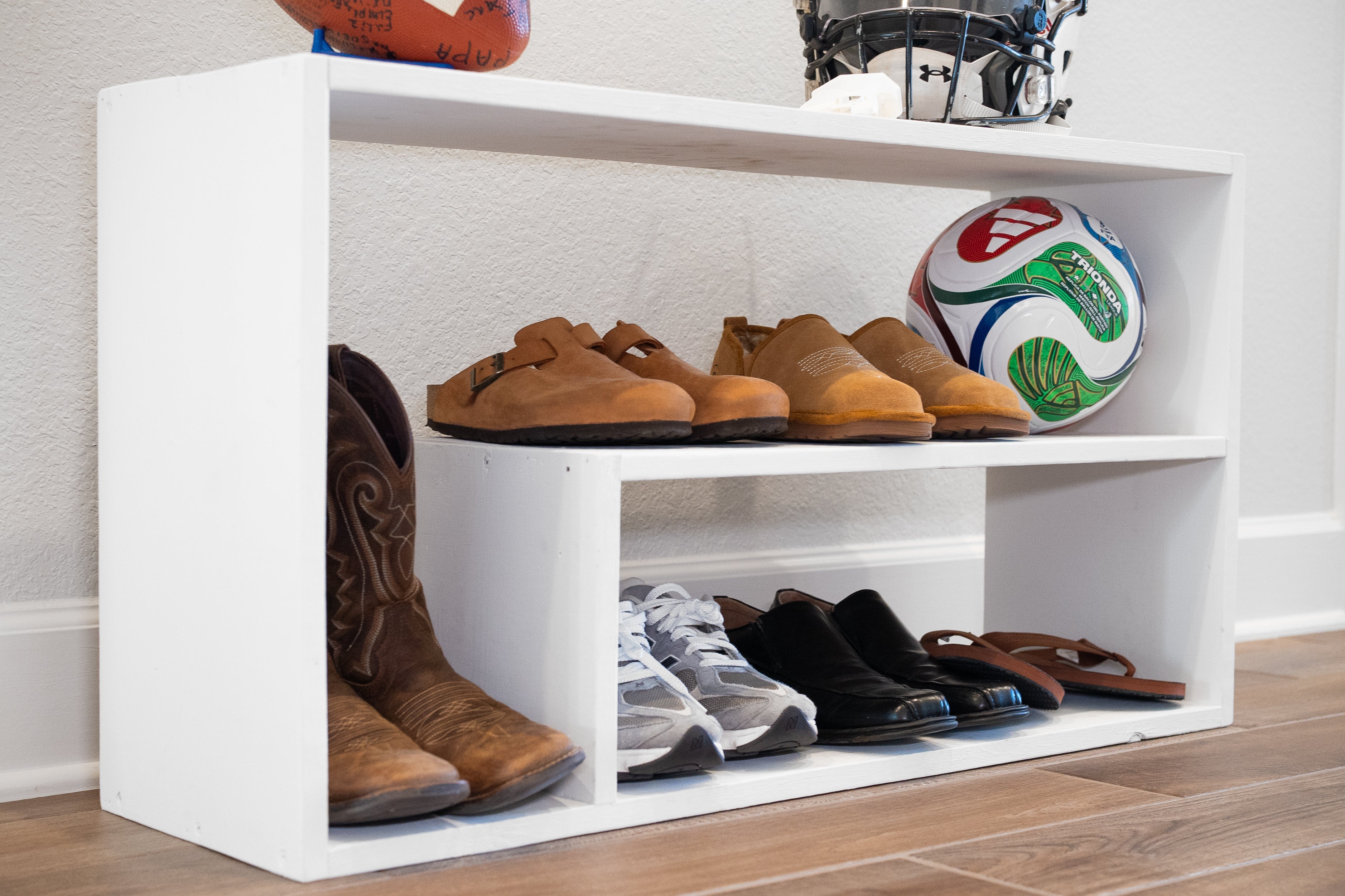White Storage Shelf