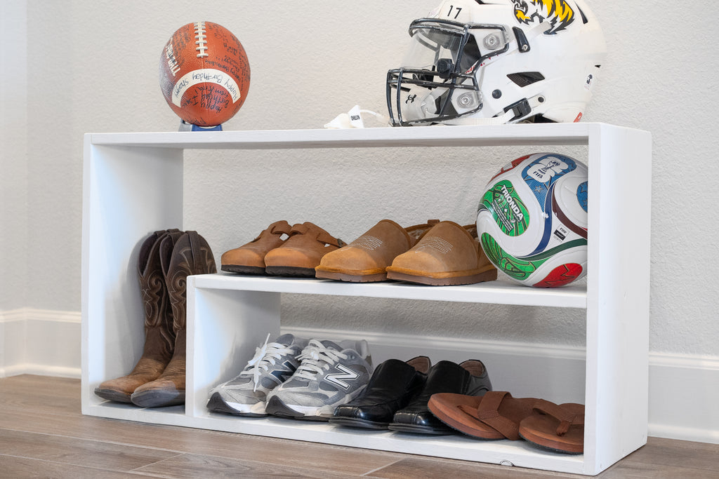 White Storage Shelf