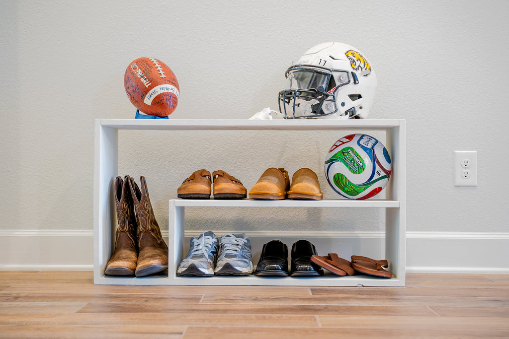 White Storage Shelf