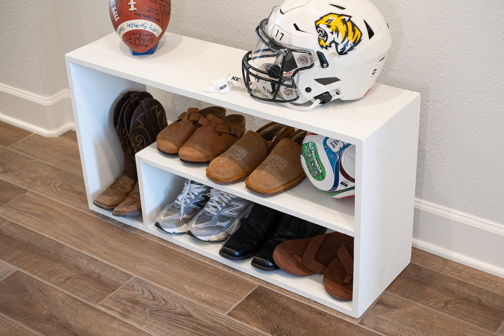 White Storage Shelf
