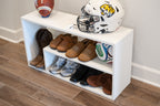 White Storage Shelf
