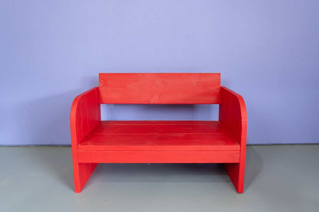 Red Lounge Furniture Set