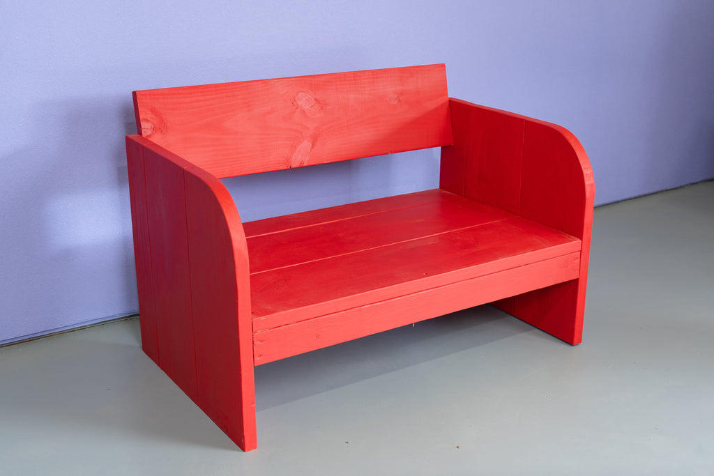 Red Lounge Furniture Set