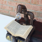 Metal Reading Man Lamp