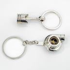 Turbo and Piston keychain Set (2)