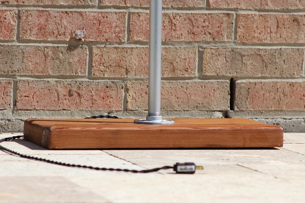 Garage ready parking meter lamp designed for car enthusiasts and vintage decor collectors.