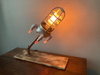 Space Rocket Lamp / Outer Space Decor / Futuristic Lamp / Space Room Lamp