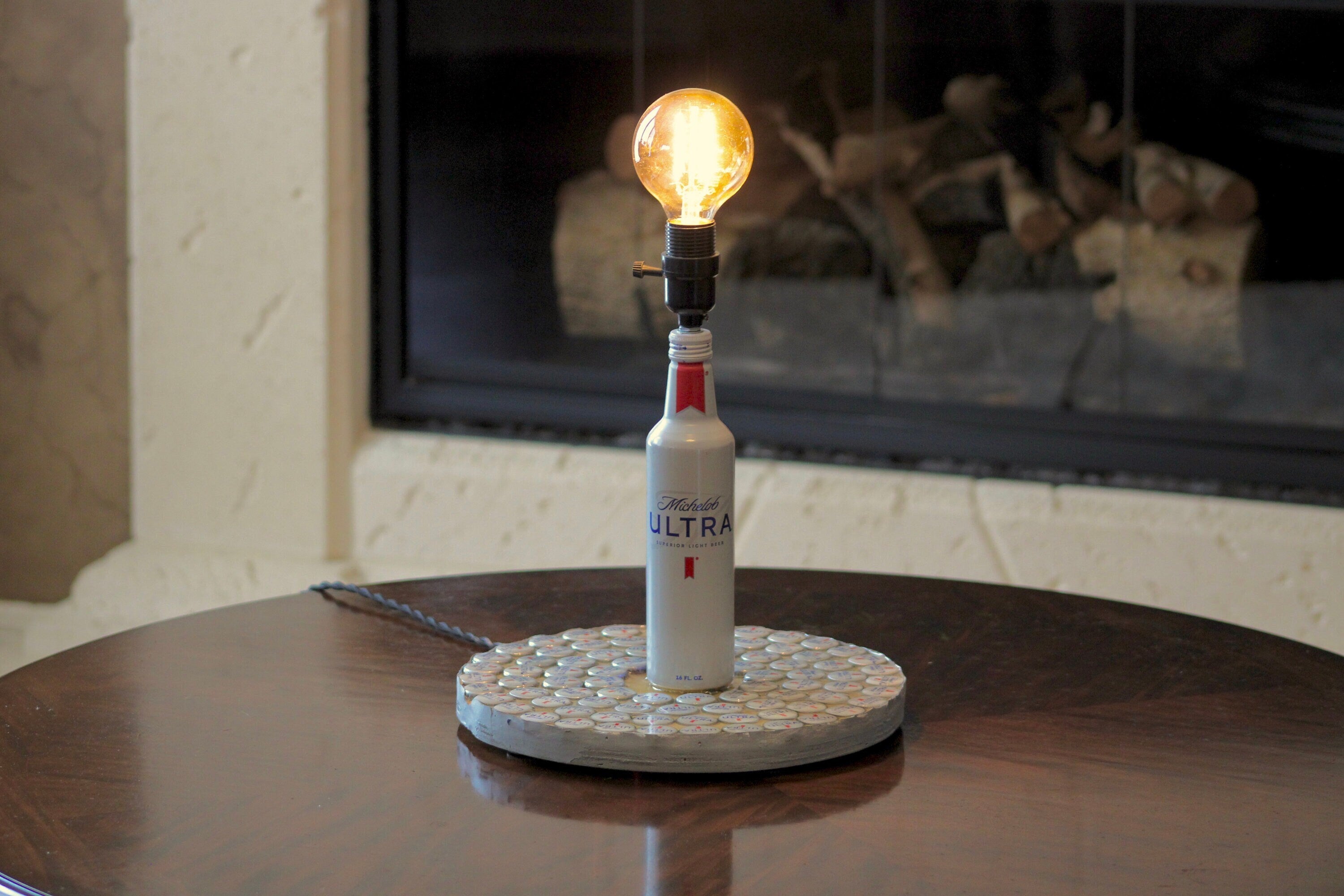 Michelob Ultra Lamp / Unique Beer Decor / 3GUD