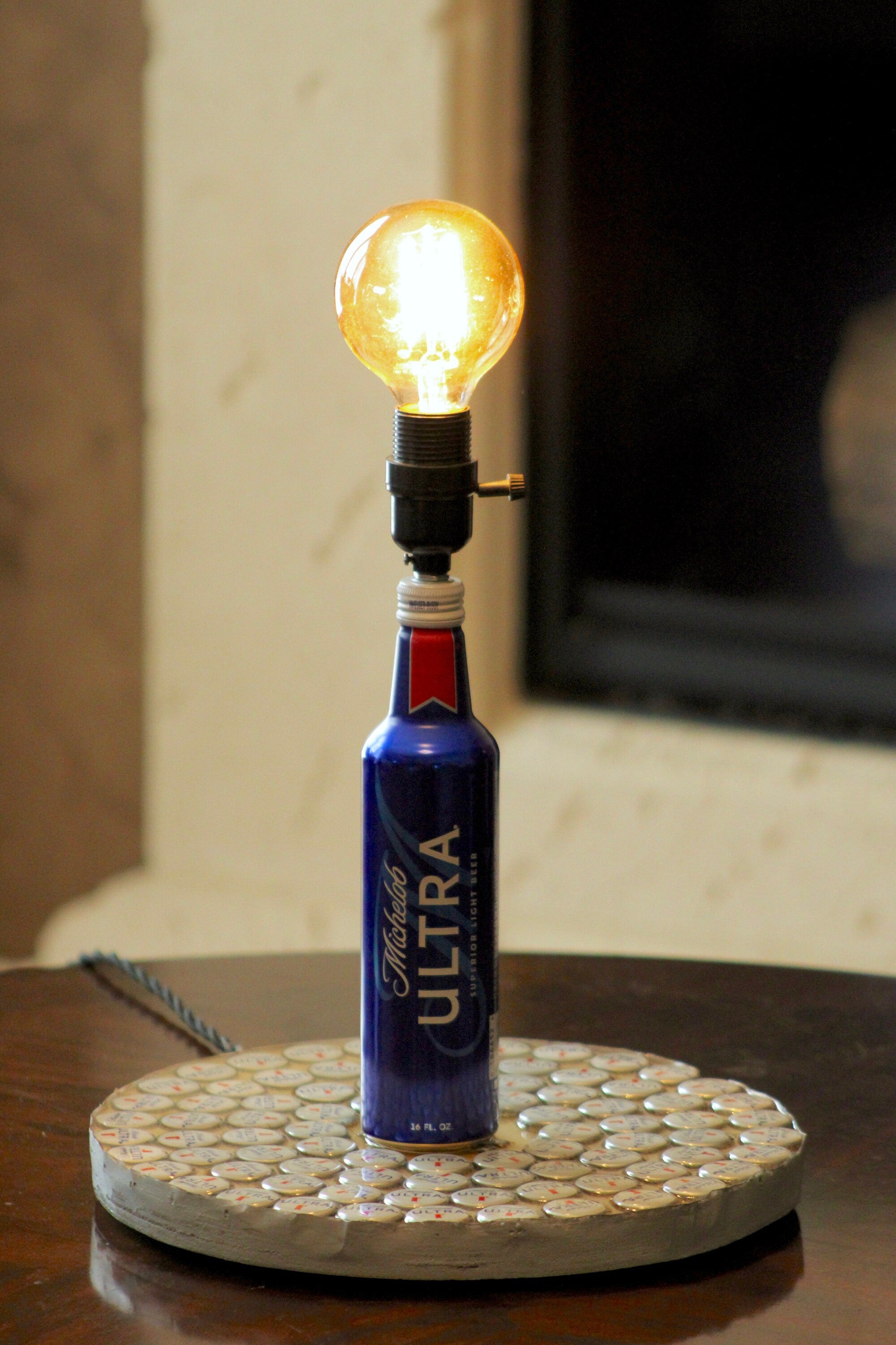 Michelob Ultra Lamp / Unique Beer Decor / 3GUD