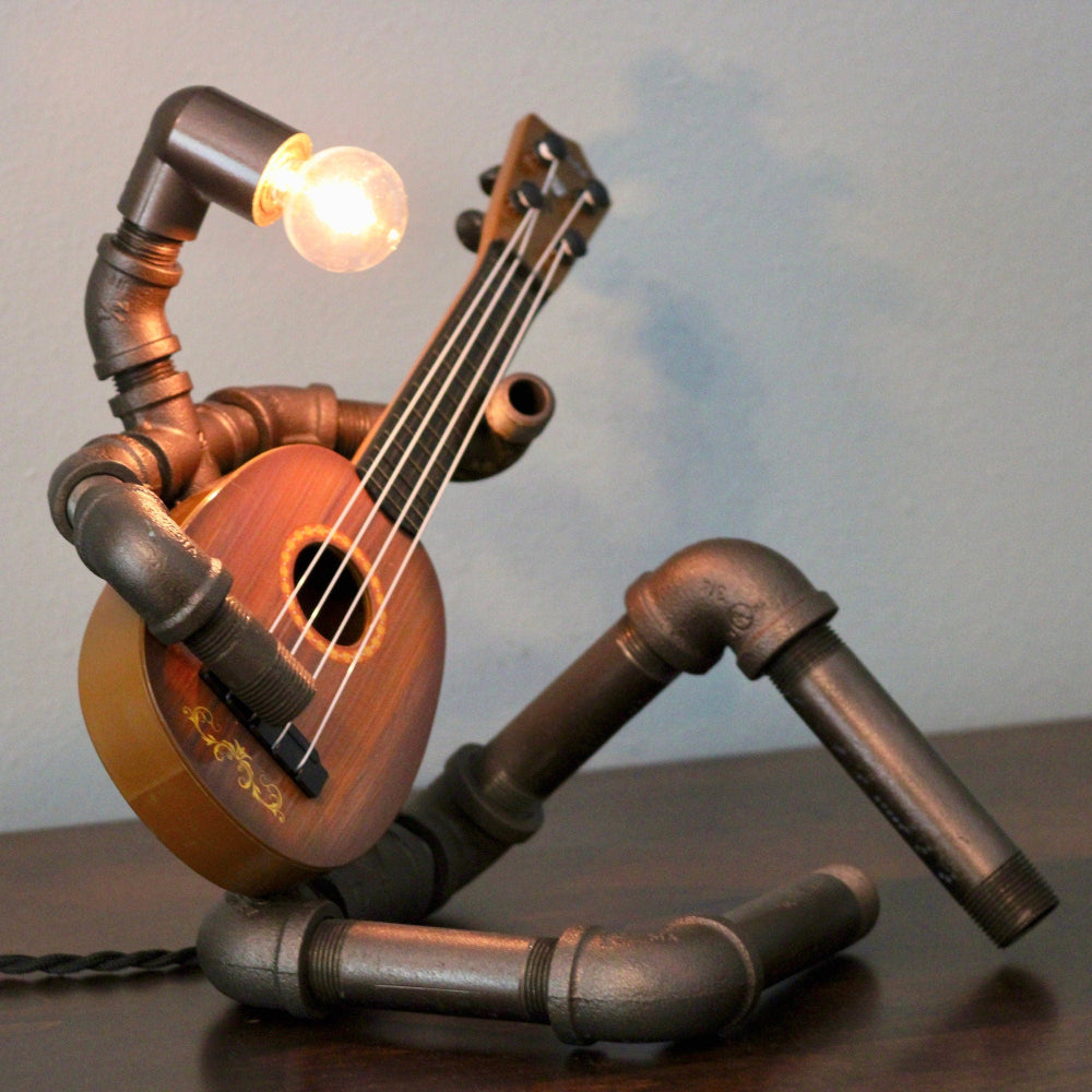 Guitar Player lamp (sitting)