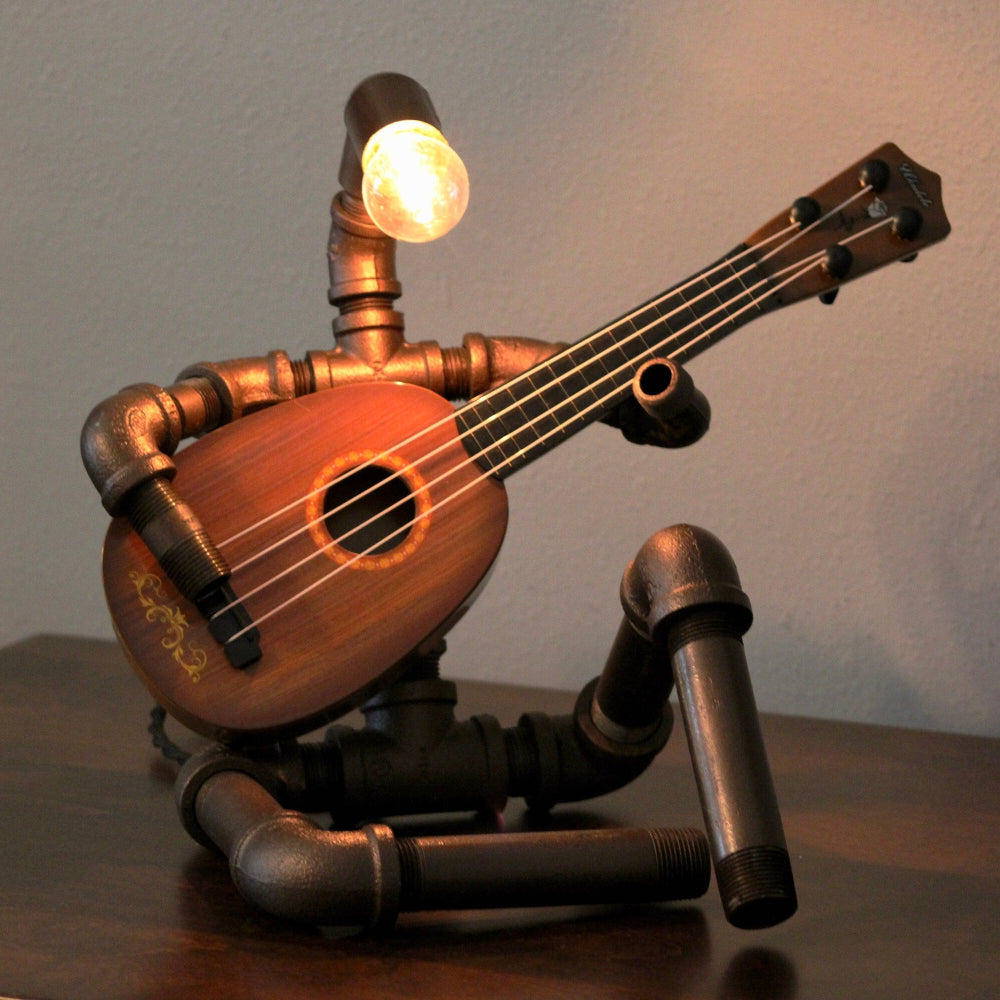 Guitar Player lamp (sitting)