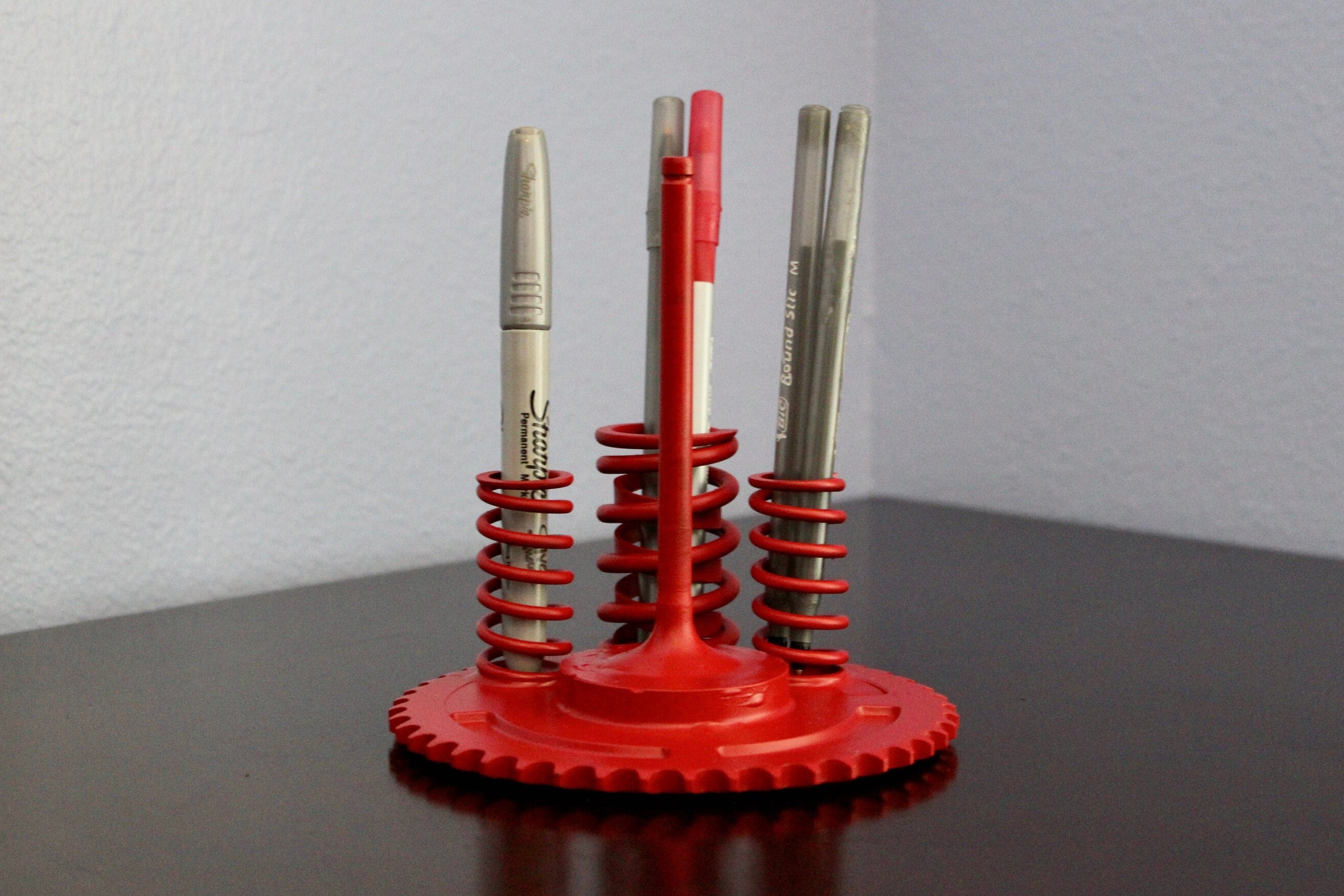 Automotive Pen Holder / Car parts pen holder / unique pen holder