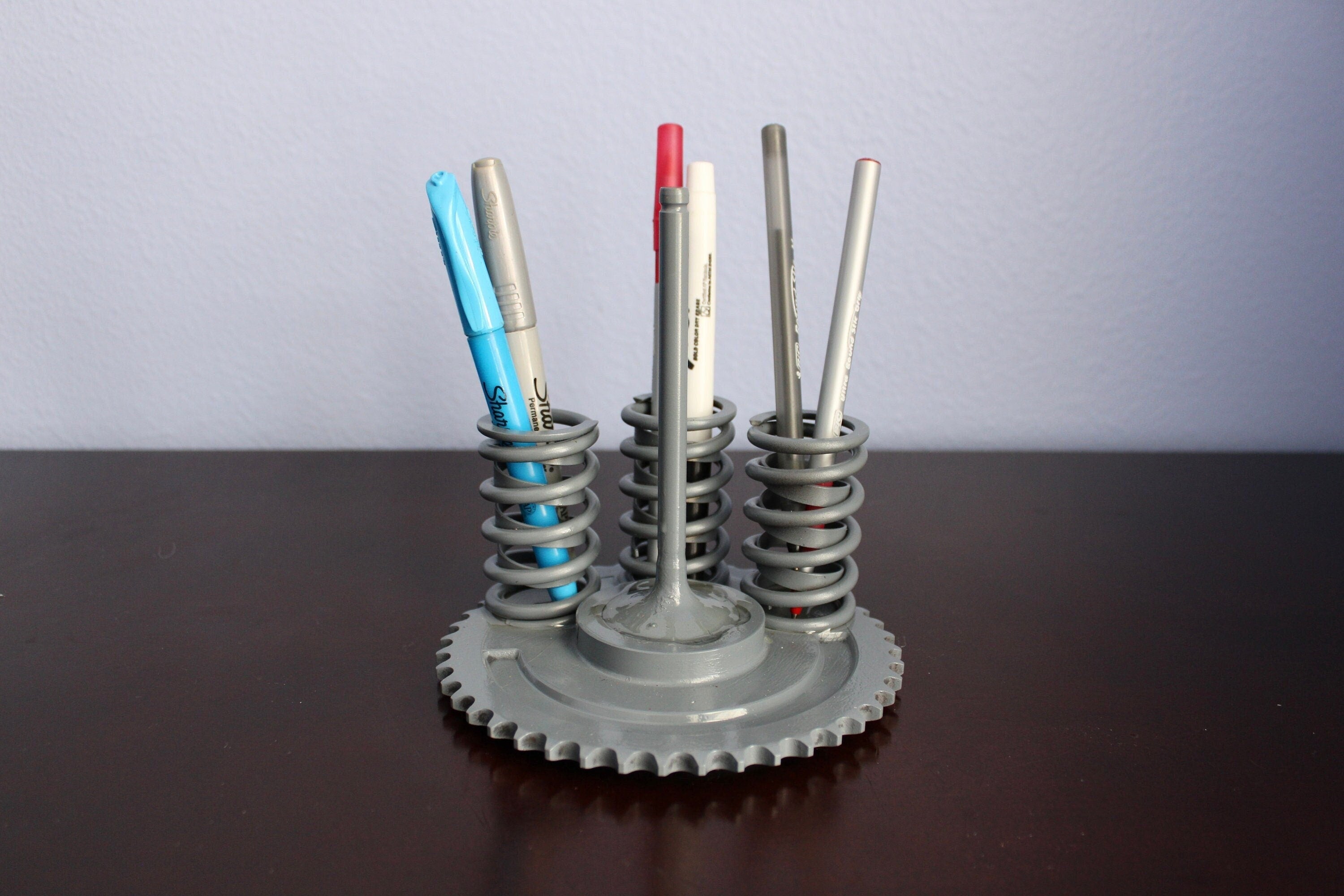 Automotive Pen Holder / Car parts pen holder / unique pen holder
