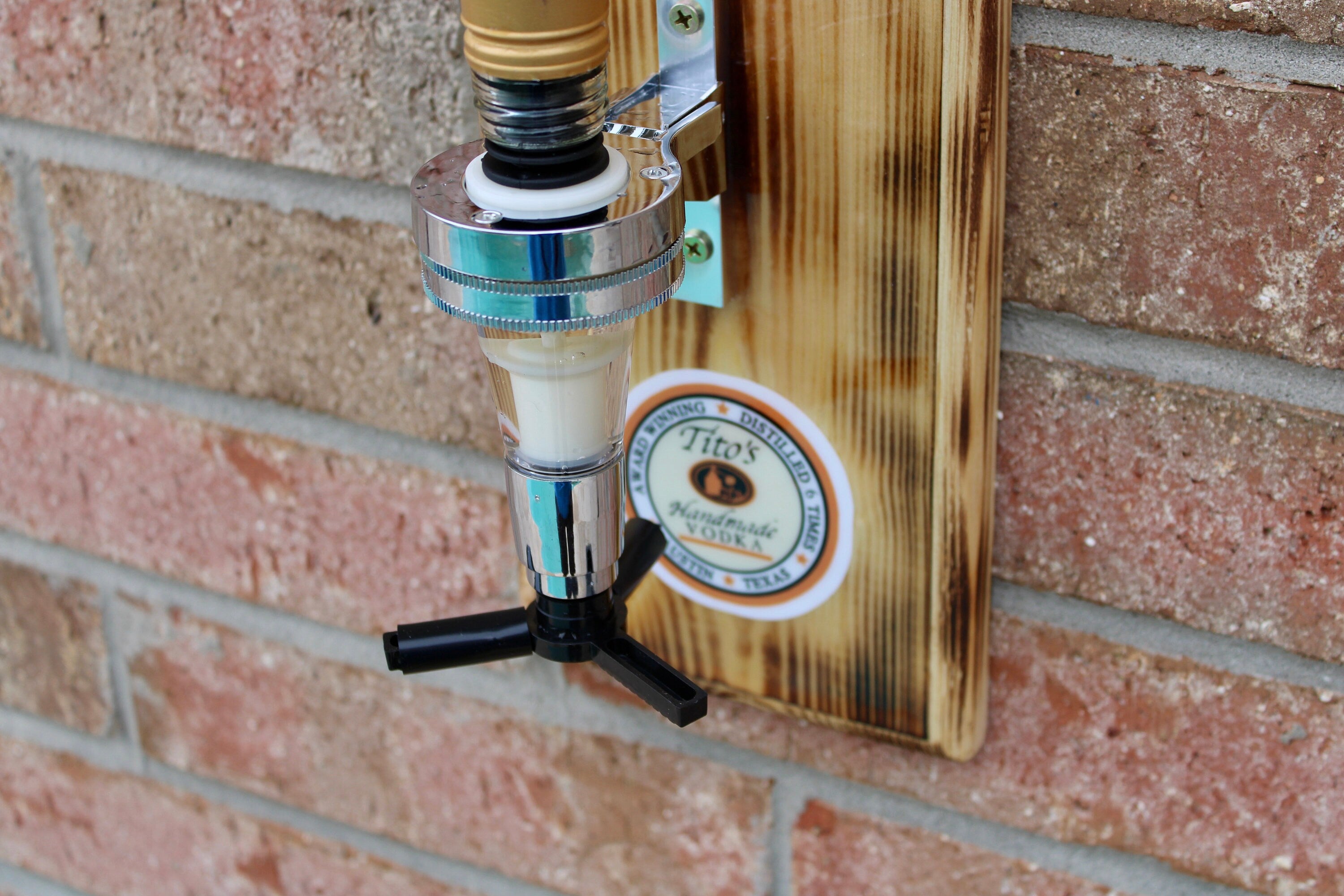 Tito’s Wall Liquor Dispenser – Home Bar Essentials / Bar Shot Tap