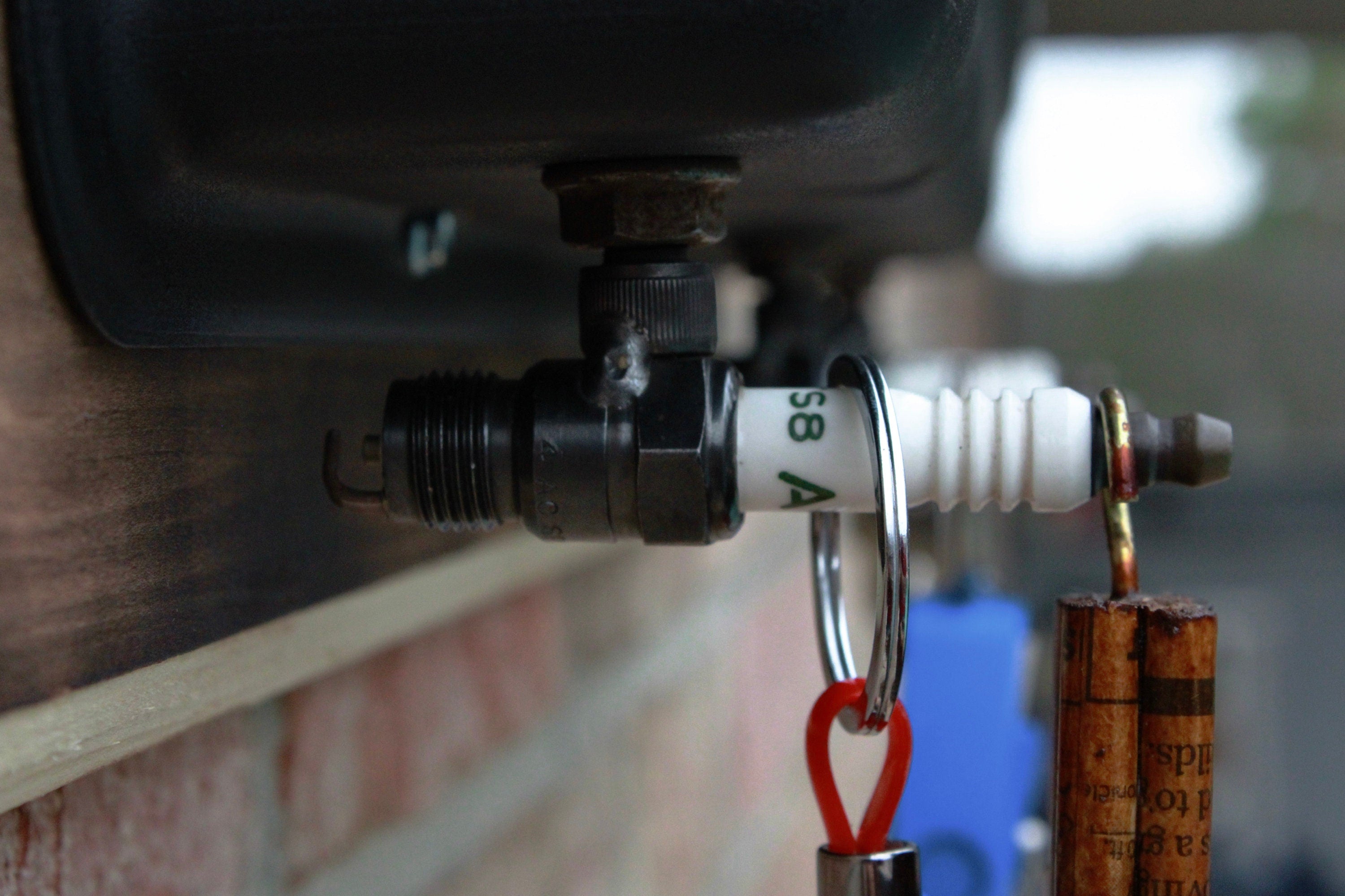 Automotive Key Holder - Auto Wall Furniture / Garage Wall Decor