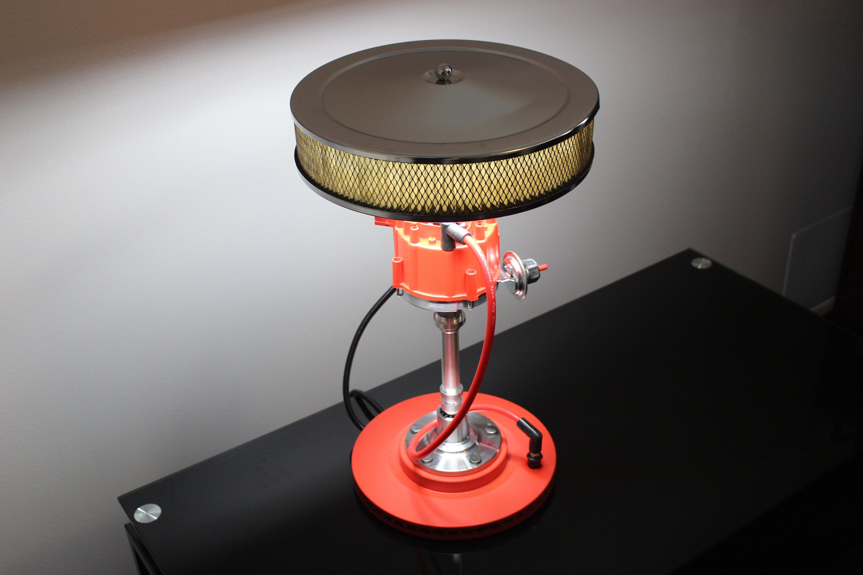 Muscle Car Lamp | Car Enthusiast Gift I Mechanic Shop Decor I Classic Engine Parts