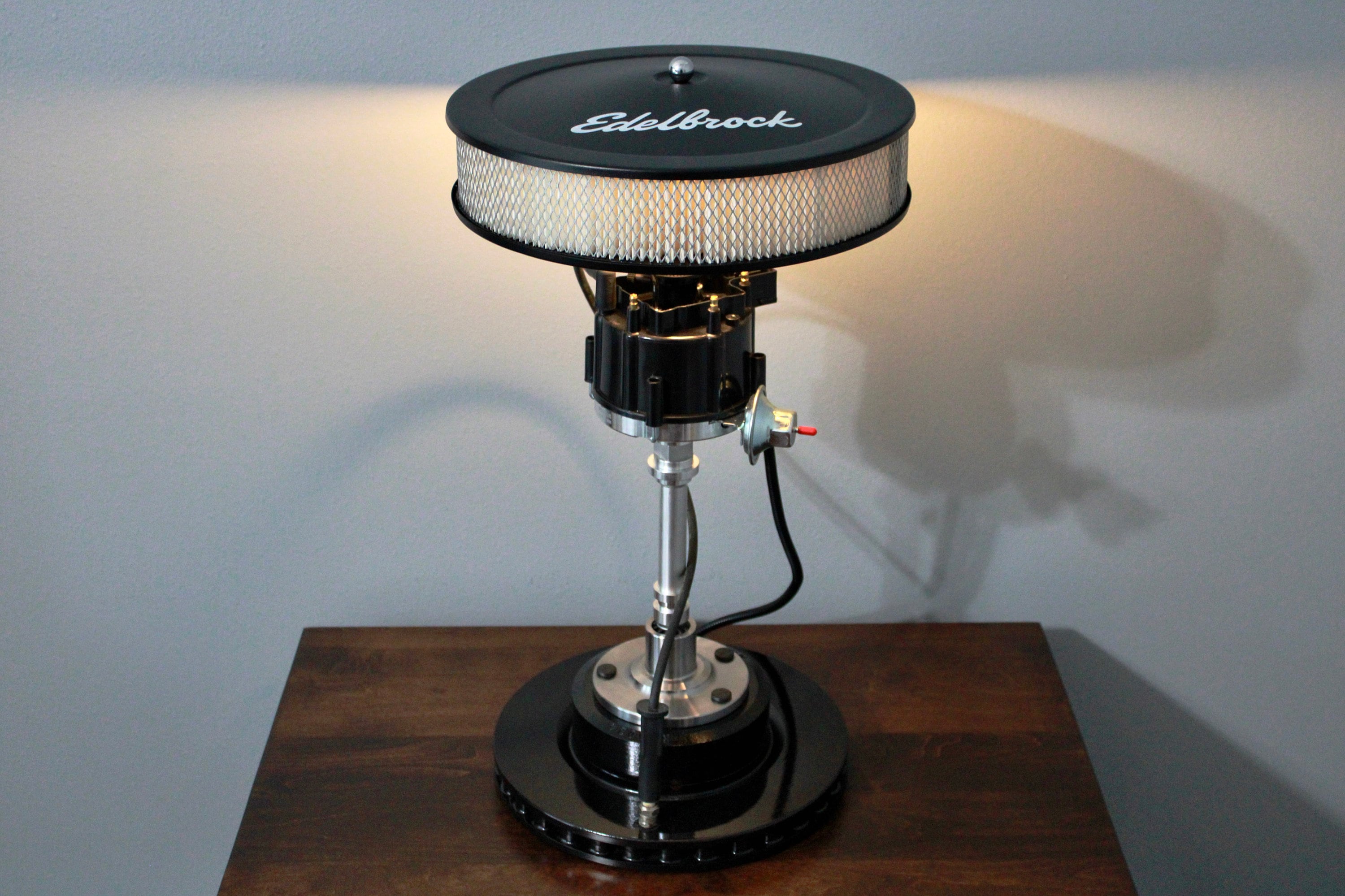 Muscle Car Lamp | Car Enthusiast Gift I Mechanic Shop Decor I Classic Engine Parts