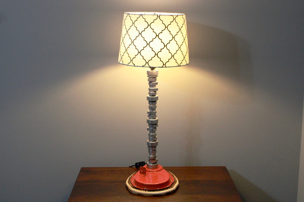 Cam Shaft Lamp / Chevy Parts Decor / Classic Muscle Car Lamp