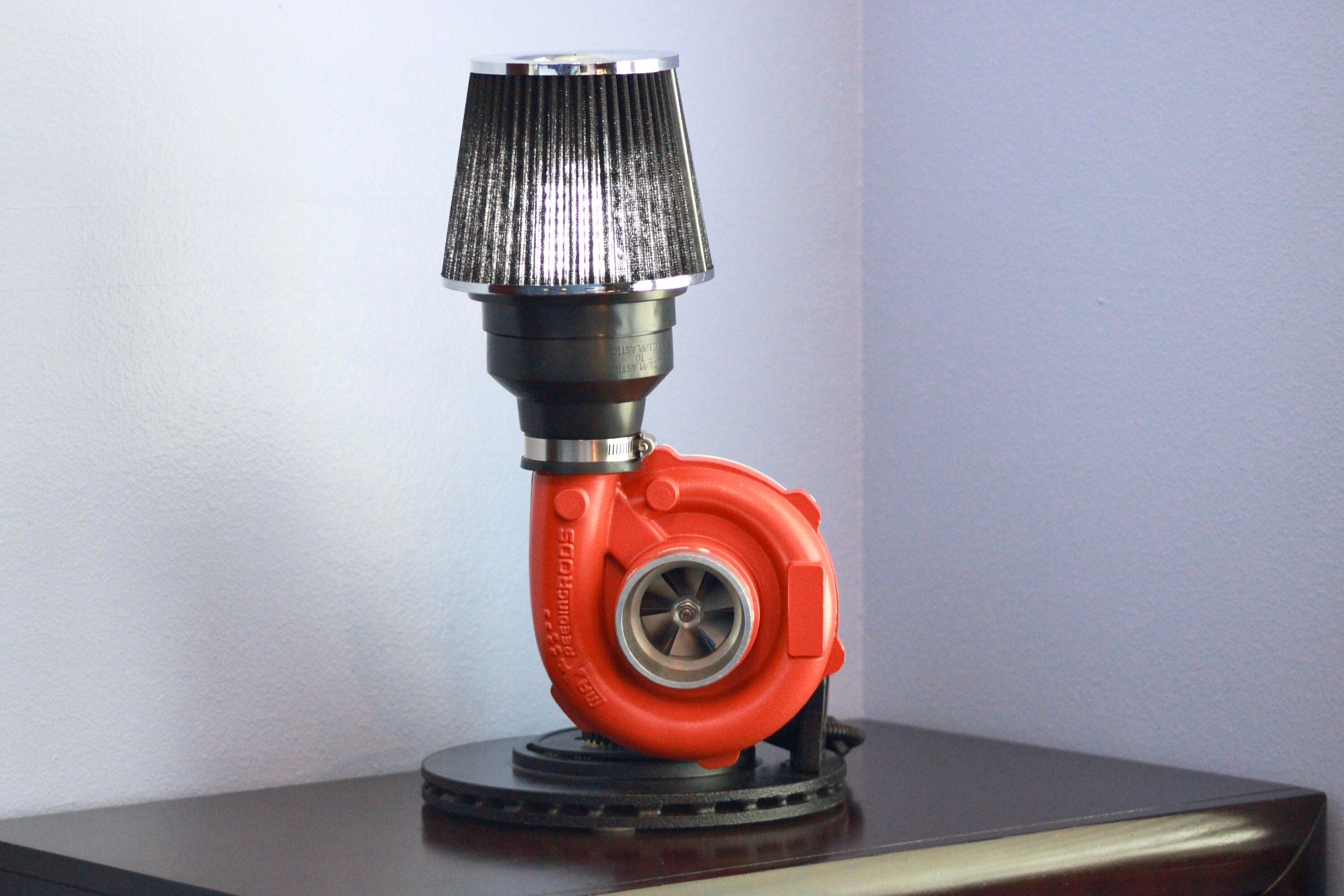Turbo Lamp / Car Parts Decor / Turbocharger Art / JDM