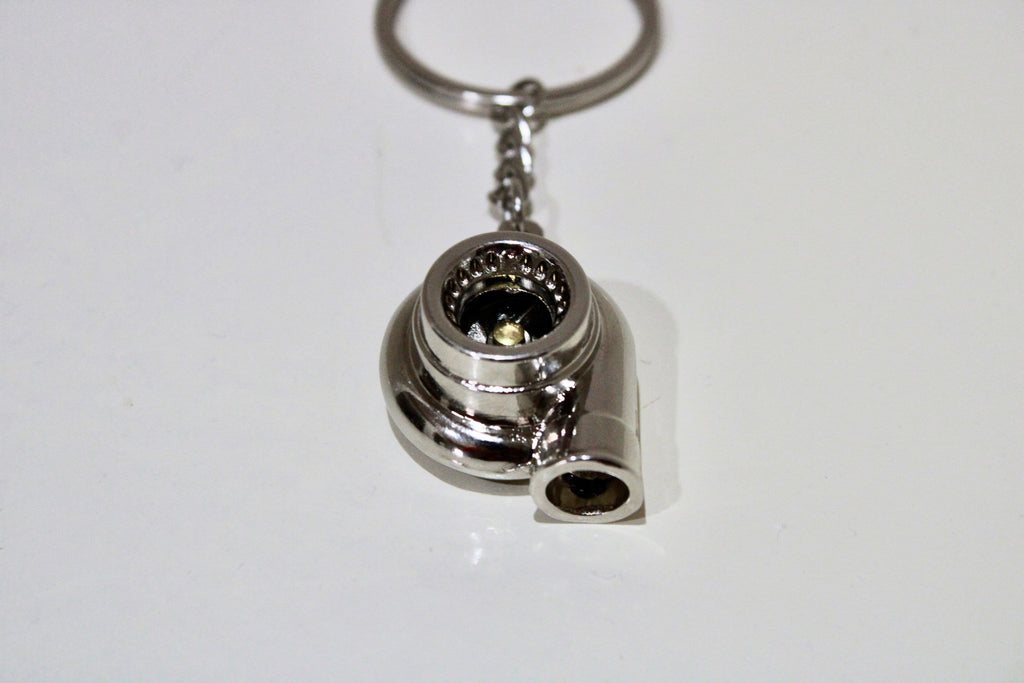 Turbo keychain / Turbo Car Guy / Automotive Keychain
