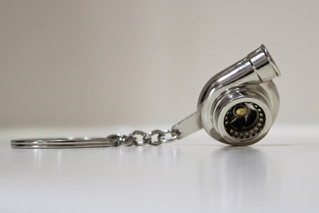 Turbo keychain / Turbo Car Guy / Automotive Keychain
