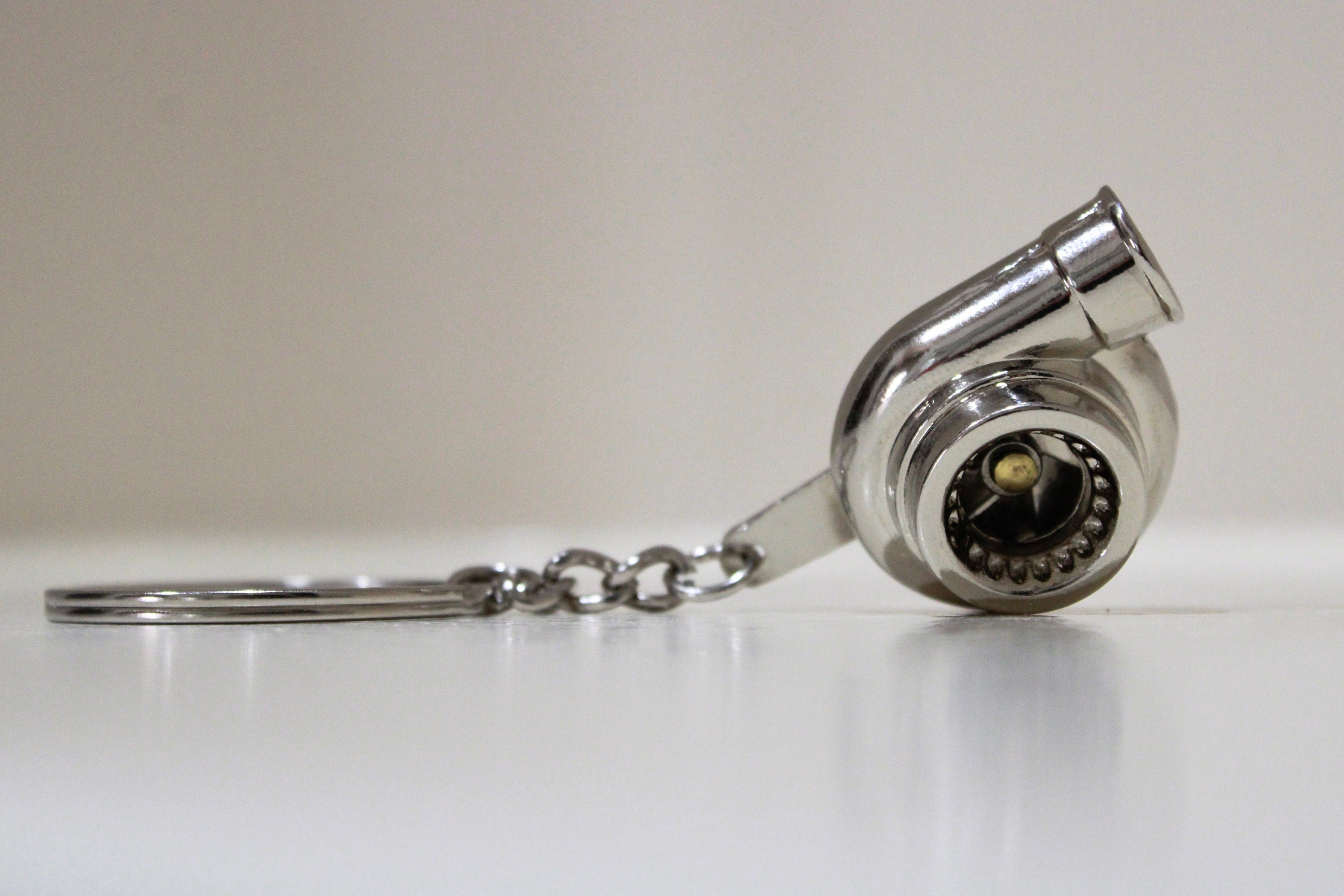 Turbo keychain / Turbo Car Guy / Automotive Keychain