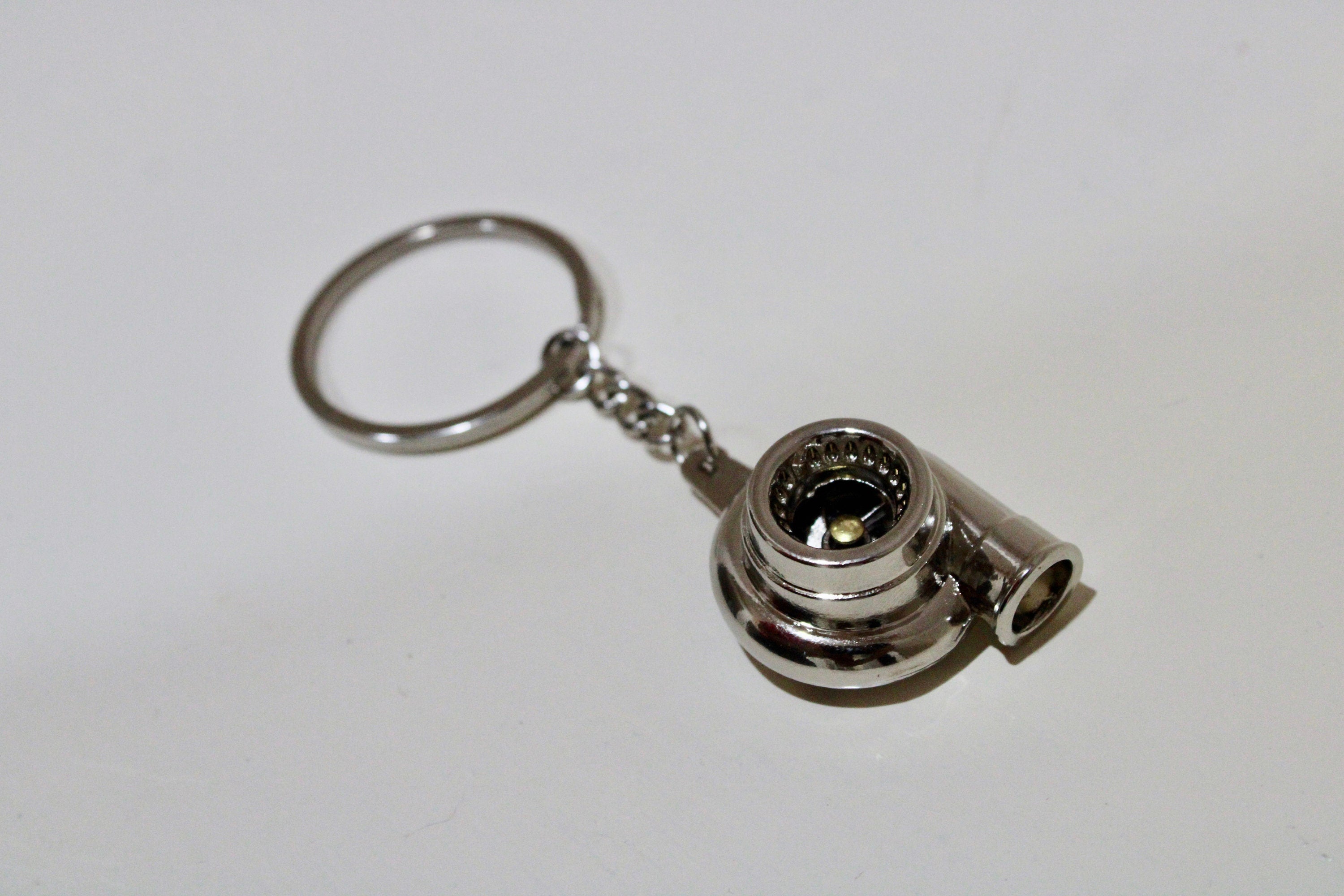 Turbo keychain / Turbo Car Guy / Automotive Keychain