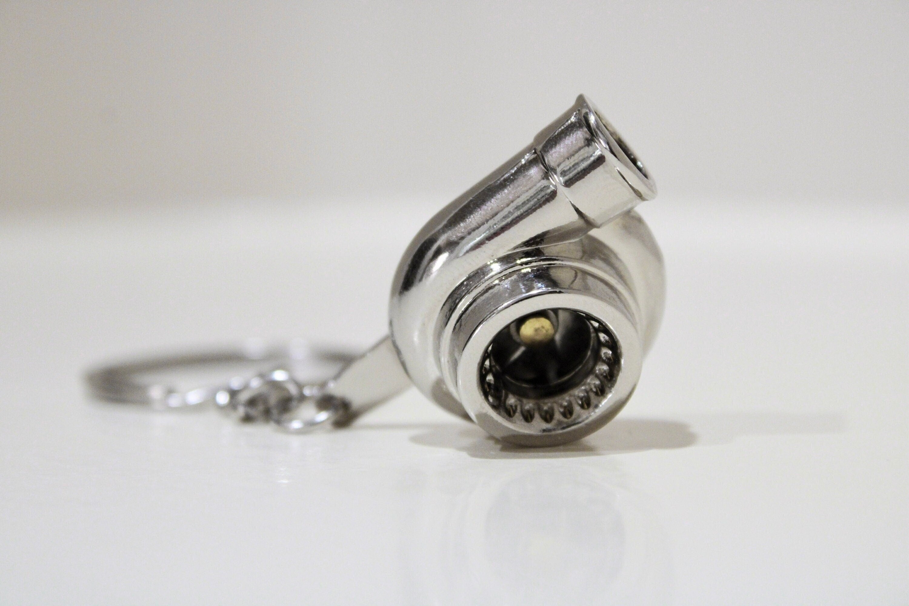 Turbo keychain / Turbo Car Guy / Automotive Keychain
