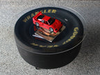 NASCAR Tire Table - Automotive Coffee Table / Auto Shop Furniture