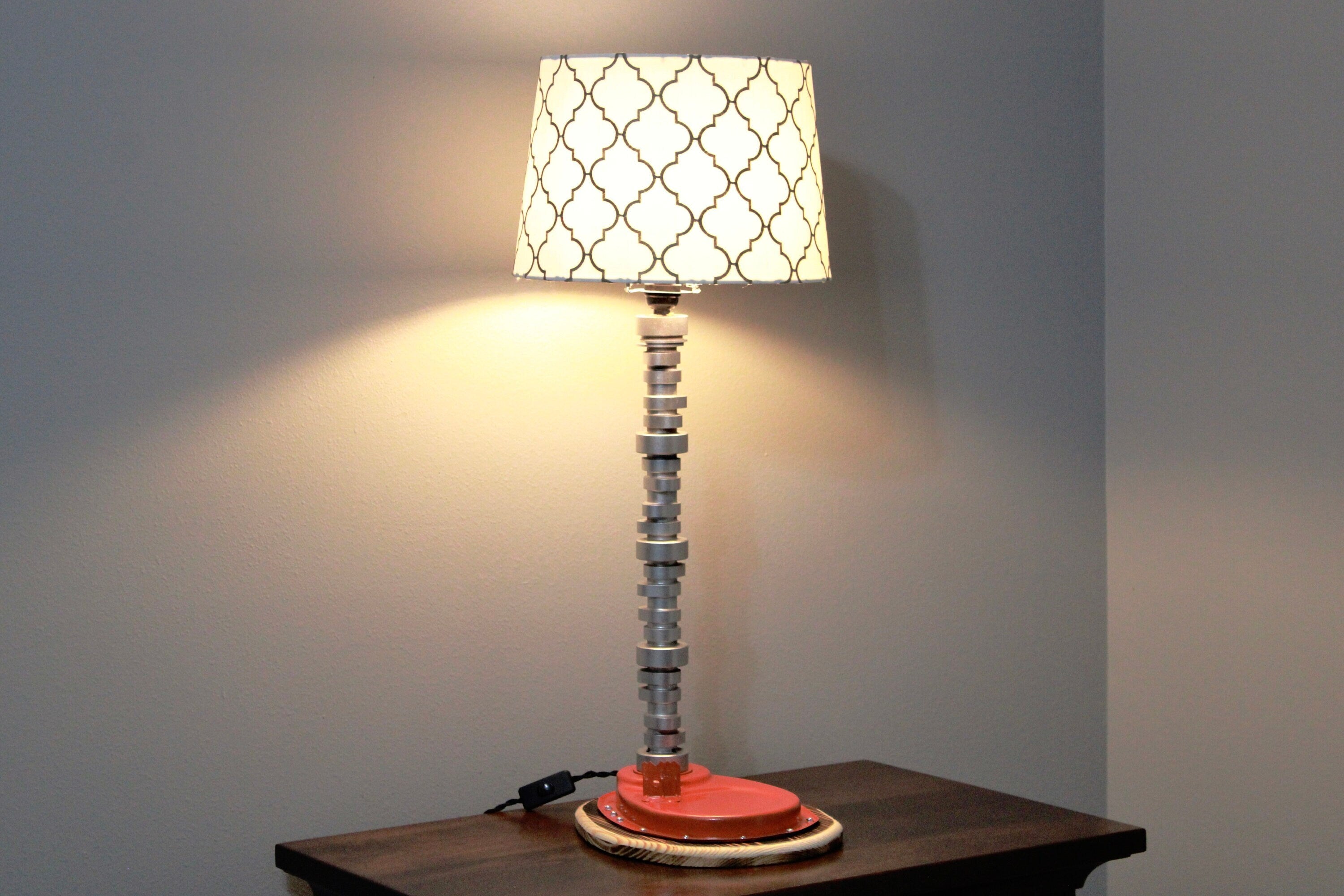 Cam Shaft Lamp / Chevy Parts Decor / Classic Muscle Car Lamp